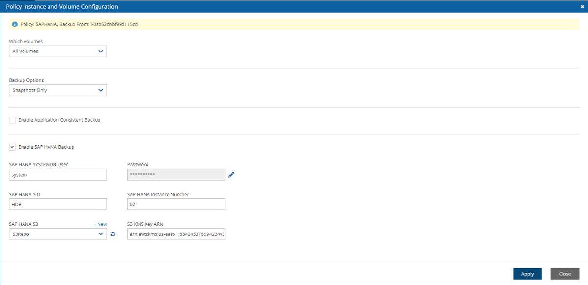 climbtech1's tweet photo. [技術ブログ] 
#N2WS 最新版では、#SAP HANAが展開されたEC2のバックアップについて、Backintコマンドと連携し、整合性を意識したバックアップと内部DBのみのリストア機能が追加されました。

https://t.co/KhozWoBJlt
#jawsug #AWS #バックアップ https://t.co/Pz4qiQrCRW