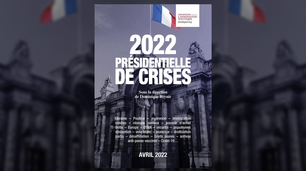 📰 Trois pages dont la Une dans <a href="/Le_Figaro/">Le Figaro</a> aujourd’hui sur la nouvelle enquête <a href="/Fondapol/">Fondation pour l’innovation politique</a> "2022, présidentielle de crises". 
➡ Notre analyse et les résultats bit.ly/3Dr0s2y