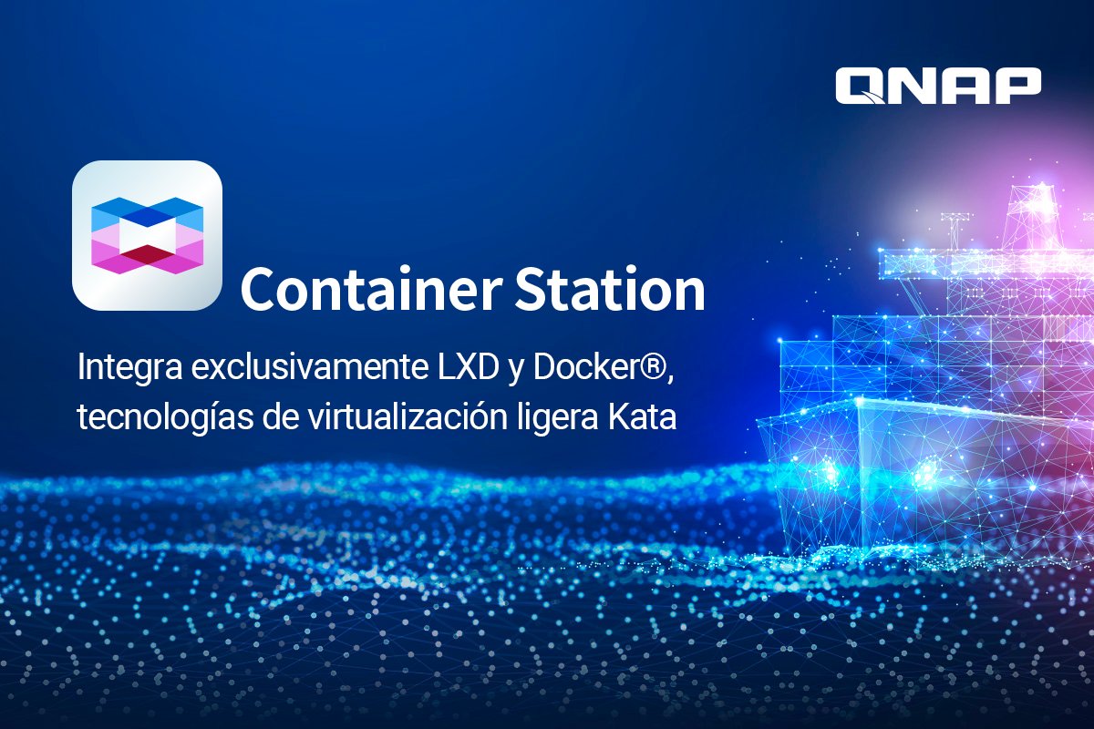 QNAPEspana's tweet photo. Container Station: solución ligera de virtualización de aplicaciones y sistemas operativos basada en Linux®.
📌 https://t.co/1C1B7S3o0d
#QNAP #NAS #ContainerStation #Container #Linux #Docker #Kata #KataContainers https://t.co/887qCtFZEo