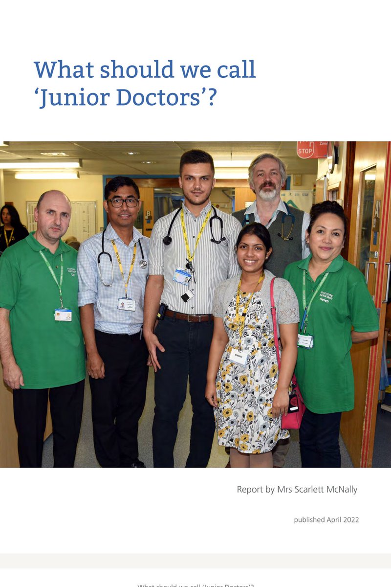 Please see/re-tweet my new website!
Launching my #DoctorsNotJuniors report. scarlettmcnally.co.uk