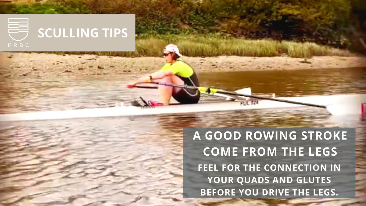 FulhamReachBC's tweet photo. #Sculling tip (3 of 4):
β
A good rowing stroke comes from the legs
With Learn To Row courses, Membership Packages, #SchoolRowing & Junior Community Courses, thereβs lots of ways to get involved with @FulhamReachBC.
π https://t.co/UVtpPjzQmm
#Rowing https://t.co/j6lw46XLR6