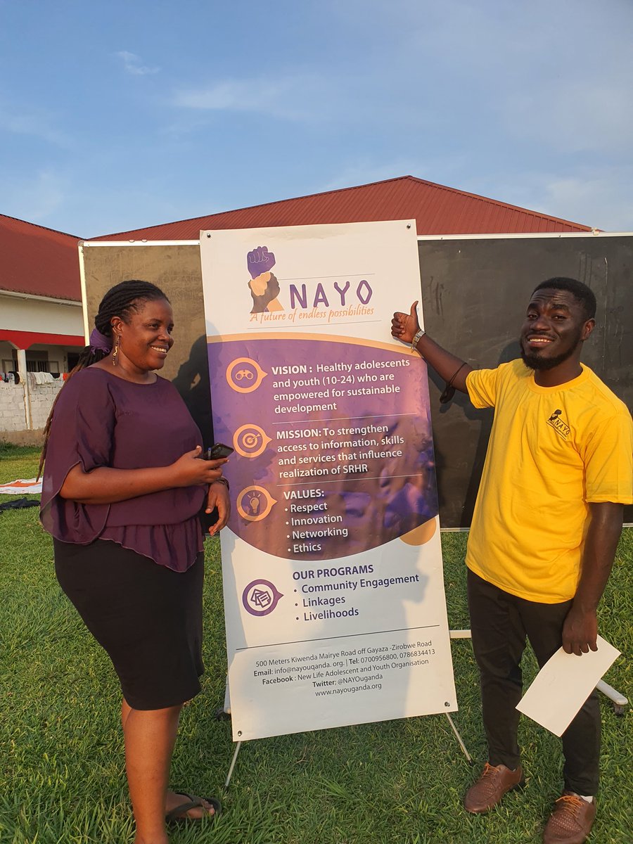 NAYOuganda's tweet photo. With willing partners on the ground, work with young people is possible. It's all fun when  we meet them. https://t.co/F2LK5pW0t3