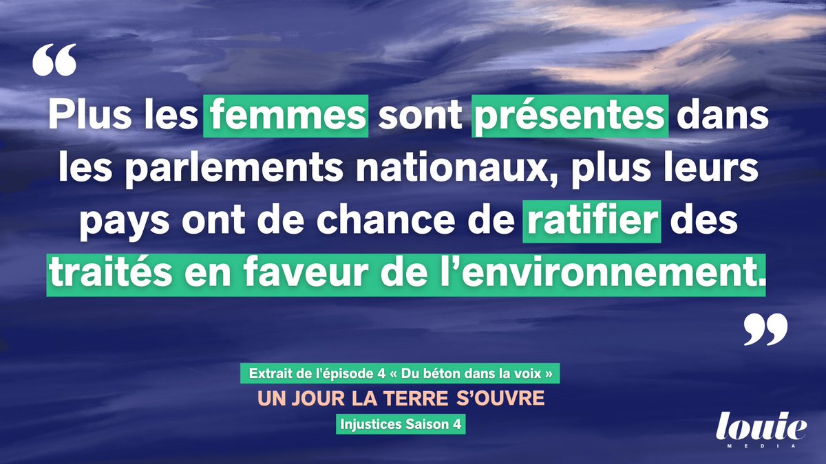 🌍 #Podcast
Les femmes sont en première ligne face au réchauffement climatique. Pourquoi sont-elles aussi les premières à tirer la sonnette d’alarme, à s’organiser, à agir ? 
🎧linktr.ee/injustices_pod… 
 #FondationLOreal #écoféminisme
Ce podcast est soutenu par @LOrealCommitted