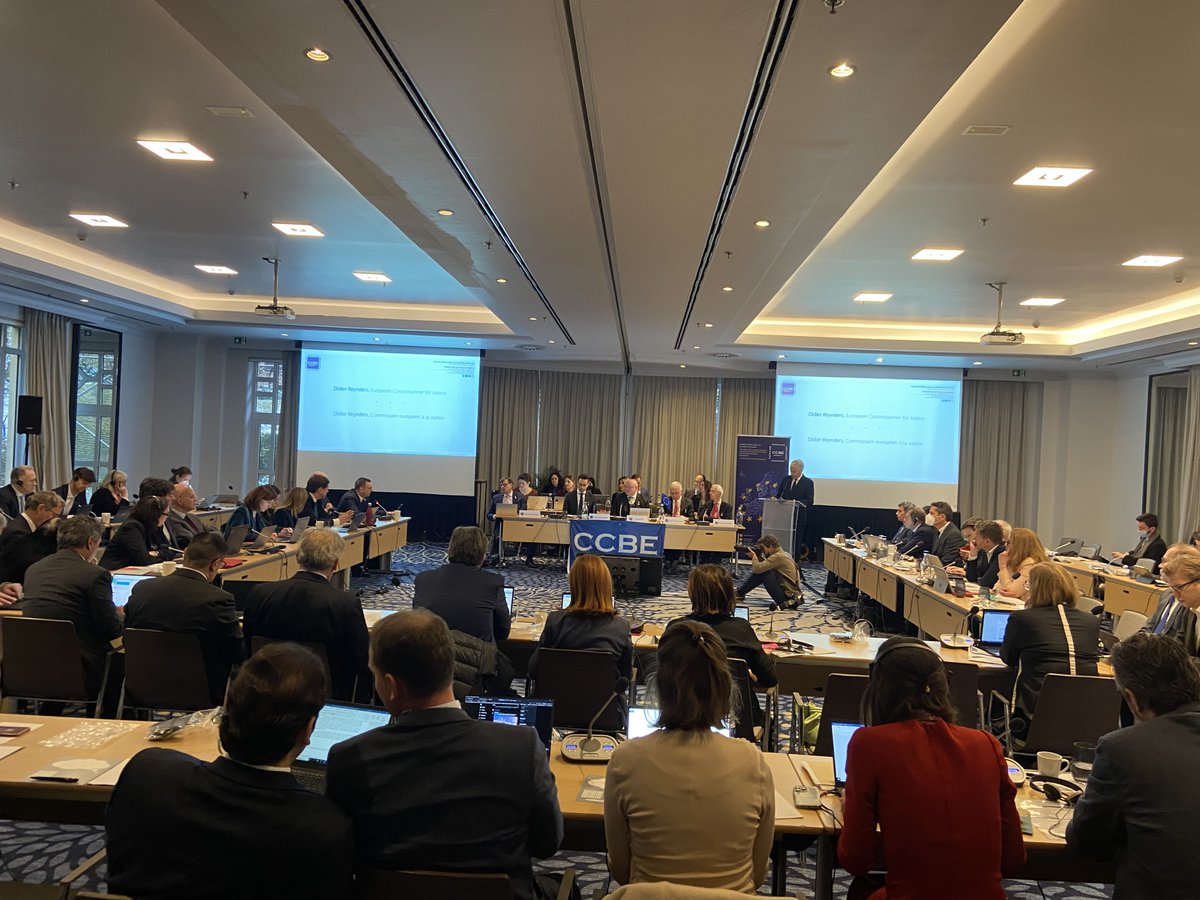 CCBEinfo's tweet photo. #CCBEStandingCommittee The President of the Ukrainian National Bar Association Lydia Izovitova addresses the Standing Committee on the situation in #Ukraine.
Read her speech here:
➡️https://t.co/GzEWZSs3iD https://t.co/ORpFcWcM1H