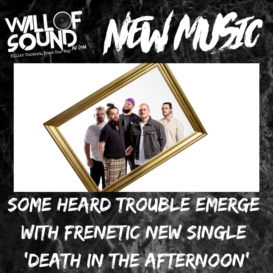 Wall Of Sound (@wallofsoundau) on Twitter photo Find your cathartic release with <a href="/troublebandxo/">๐๐พ๐ผ๐ด ๐ท๐ด๐ฐ๐๐ณ ๐๐๐พ๐๐ฑ๐ป๐ด</a>'s energetic new single 'Death in the Afternoon'
wallofsoundau.com/2022/04/01/somโฆ Find your cathartic release with <a href="/troublebandxo/">๐๐พ๐ผ๐ด ๐ท๐ด๐ฐ๐๐ณ ๐๐๐พ๐๐ฑ๐ป๐ด</a>'s energetic new single 'Death in the Afternoon'
wallofsoundau.com/2022/04/01/somโฆ