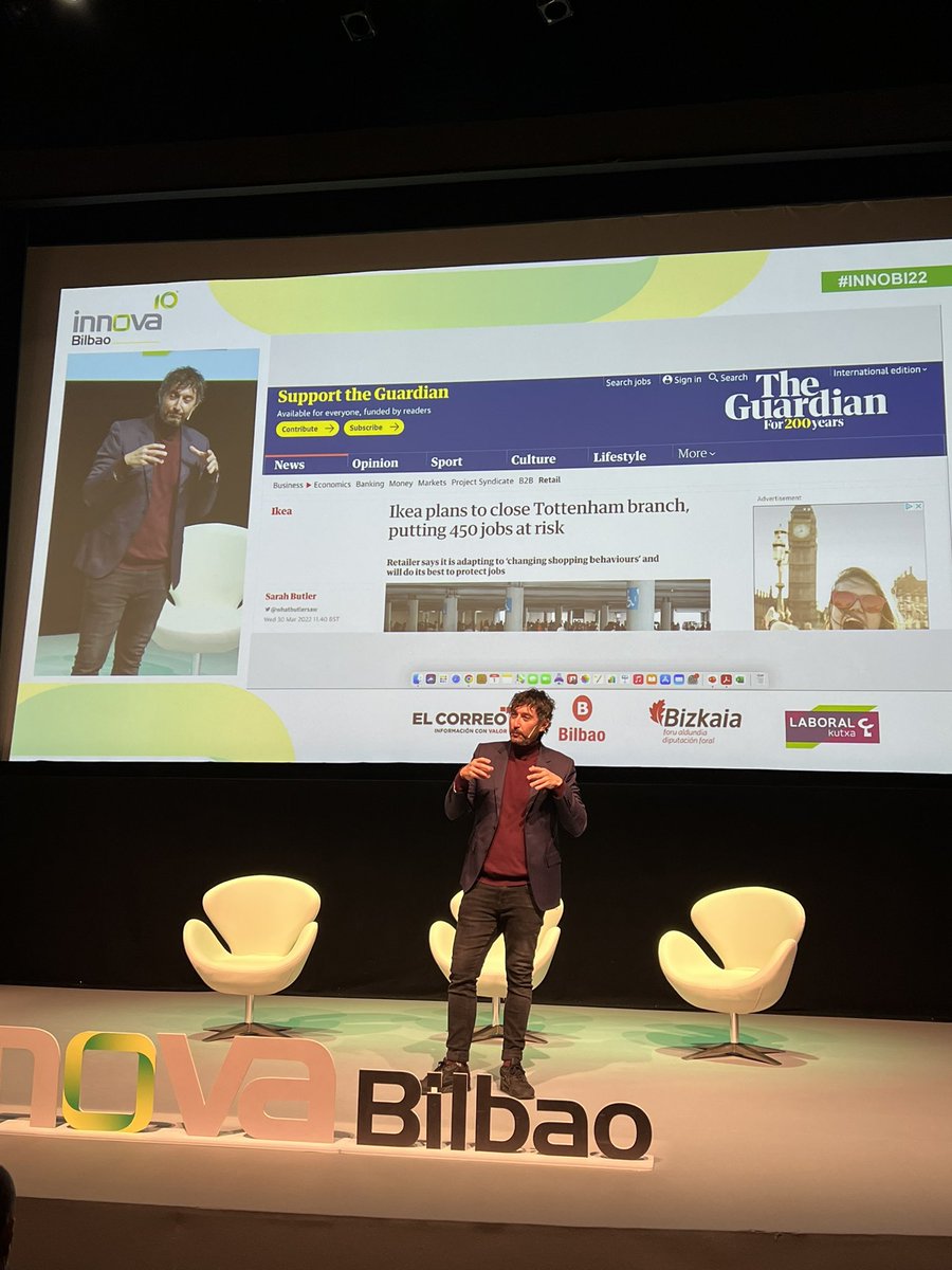 Qué buen gusto tiene <a href="/garridocoronado/">Toni Garrido</a> donde esté un buen jamón 😉 
‘ Quiero dedicarme a hacer jamón’. La tecnología influye, los audios se escuchan de manera individual, nuestra relación con los medios es distinta. Hay que rehacer todo el contenido #innobi22 #comunicación