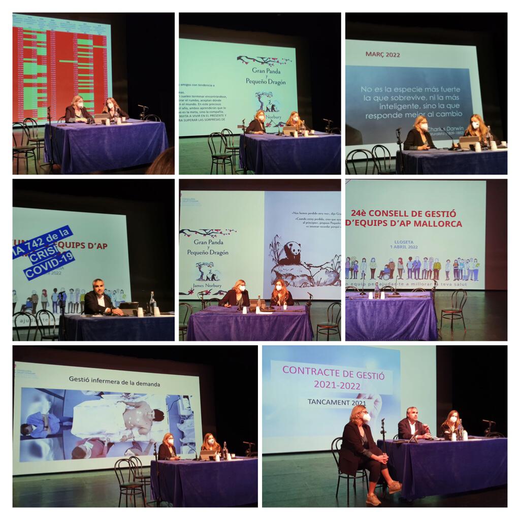 Avui els equips directius de #apmallorca i responsables de les unitats de suport es reuneixen a #consellgestio 👨‍⚕️👩‍⚕️

#apalteucostat 🌈<a href="/SalutGOIB/">Conselleria de Salut</a> <a href="/ibsalut/">Servei de Salut de les Illes Balears (IB-SALUT)</a>