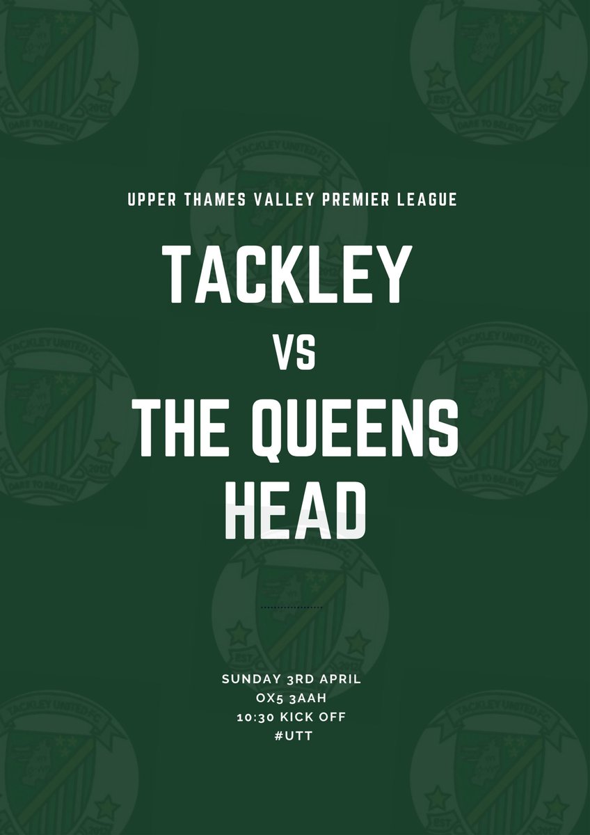 Tackley United Football Club (@tackleyunited) on Twitter photo 