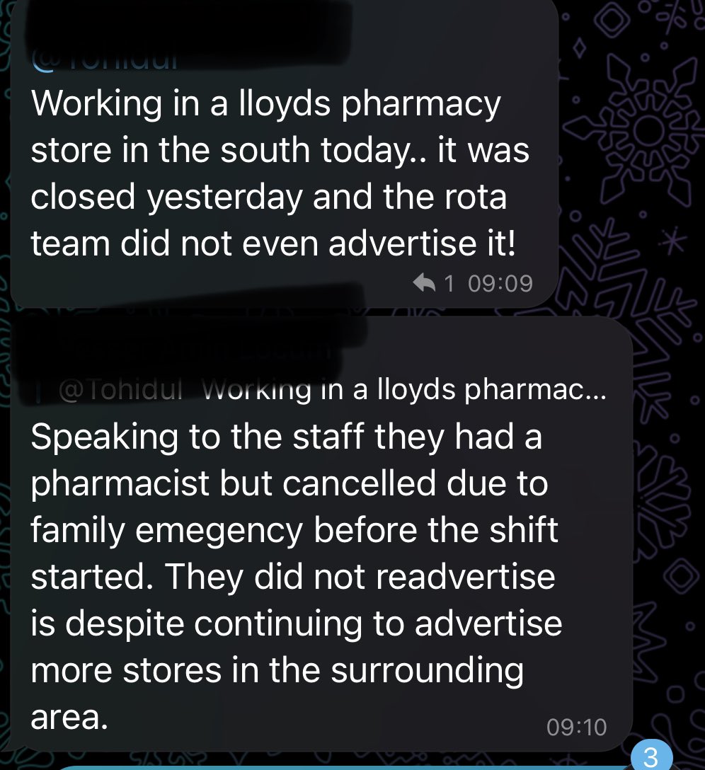 TohidMPharm's tweet photo. Just another example of how certain companies are closing branches and putting patients at risk. 

@TheGPhC @the_pda @NHSEngland https://t.co/fPwTokpHLo