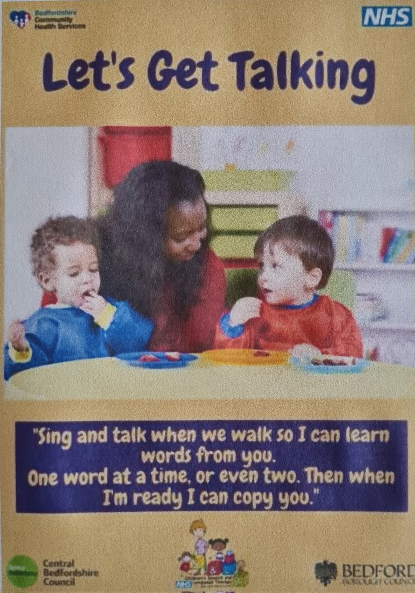 lisabushnell82's tweet photo. Here is 1 of 5 key messages to consider in supporting children's speech, language and communication.  For more information about this, visit https://t.co/r5kOryaw7m 
@ClivetheCrane https://t.co/R6oBzLfzyl