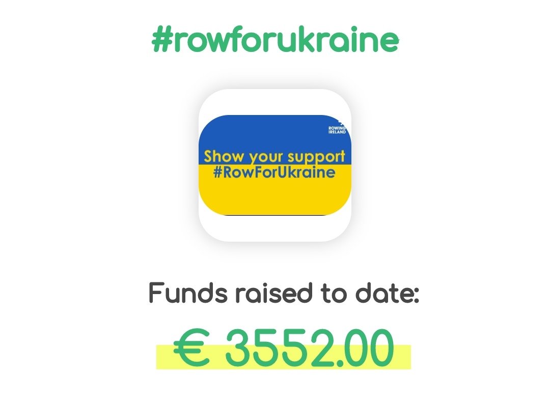A Huge Thank you ❤️
€3500 for 🇮🇪 Irish Red Cross
Target exceeded 💪 🇺🇦