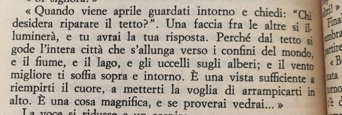 strafui's tweet photo. Quando viene aprile guardati intorno e chiedi: "Chi desidera riparare il tetto?" https://t.co/zIGz3SBG8J