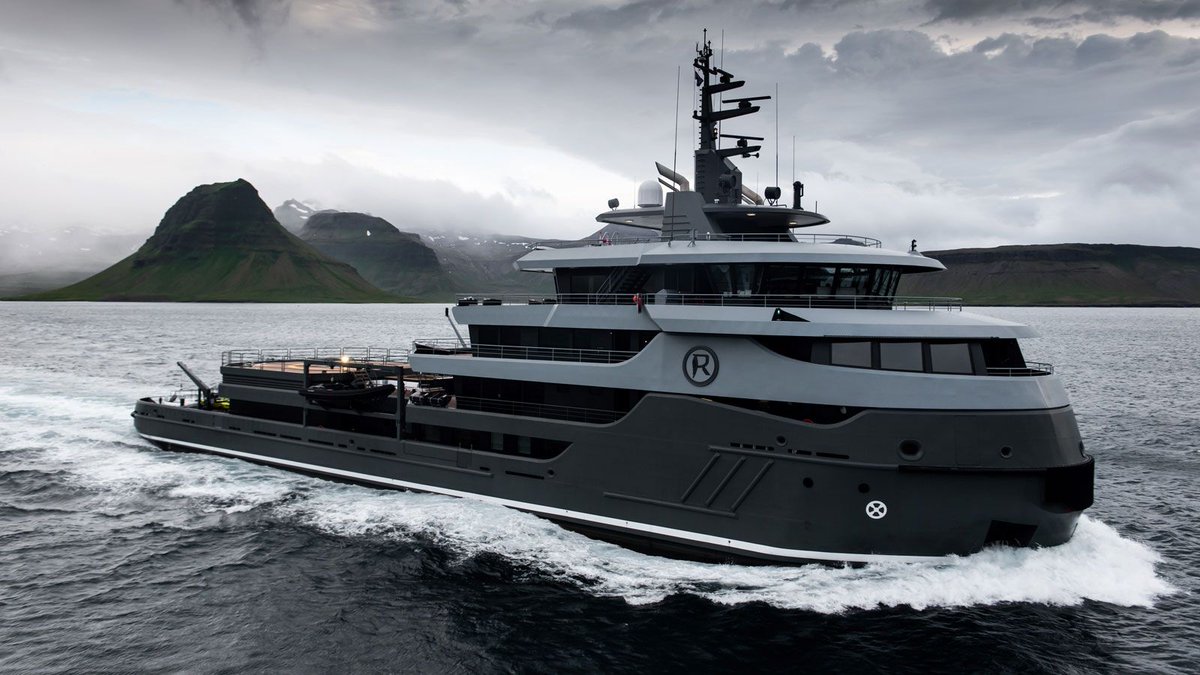 #yacht M/Y Ragnar left Narvik #Norway