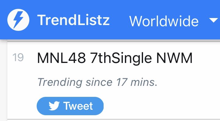 Worldwide  <a href="/TVDGMiggy/">Miggy of TVDG</a> <a href="/FritzofTVDG/">Fritz of TVDG</a> <a href="/tvdigigroup/">TVDG</a> <a href="/J80ofTVDG/">J80 of TVDG</a> blue heart

#MNL48_NoWayManMV 
MNL48 7thSingle NWM
NO WAY MAN
<a href="/mnl48official/">MNL48</a>