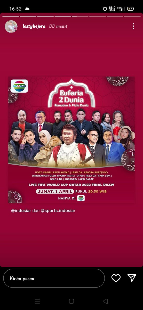 Love_Leslar's tweet photo. Nonton yuk ada si manis bunda lesti😍🤗 https://t.co/9YB3J8F5Pj