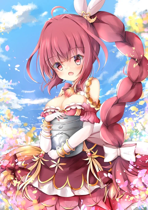 パキラちゃん～～～🌸✨ #花騎士 #フラワーナイトガールイラスト 