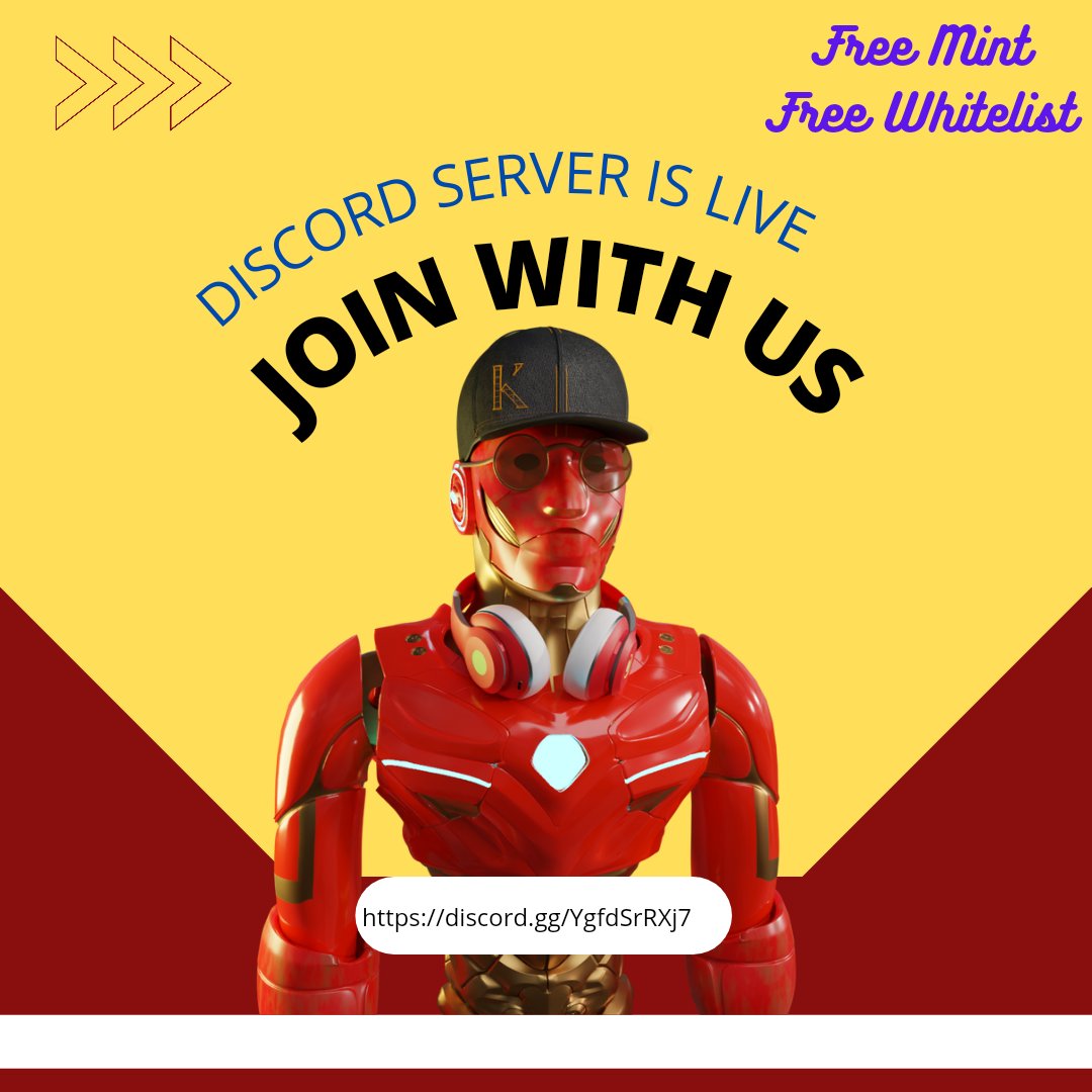 Discord Server Is Live🦜

Join With US :- discord.gg/YgfdSrRXj7

👋We are looking for a better mod🙏

Invite 10 of your friends and get whitelisted

#SolanaNFT
#SolanaAirdrops
#SolanaGiveaways #solanafreemint #SOL #solana #nfts #nft #magiceden #dao #Airdrop