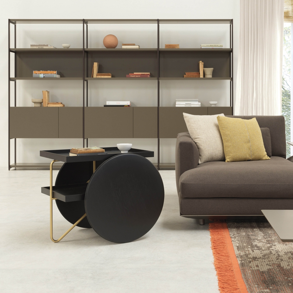 CasamaniaDesign's tweet photo. Discover the mocha stained oak version of Chariot, the mobile accent table designed by GamFratesi. https://t.co/D6TX7tgc70 https://t.co/ohtoT5w0bZ