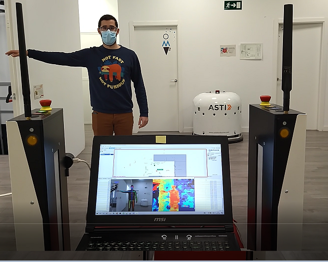 With AVG, <a href="/ASTIMRobotics/">ASTIMRobotics</a> recognises orders transmitted through simple gestures made by the operator. Through a vision camera, placed in the AGV, it recognises the orders assigned to it and executes the movements. 

Look at the video here: alturl.com/6xe4q