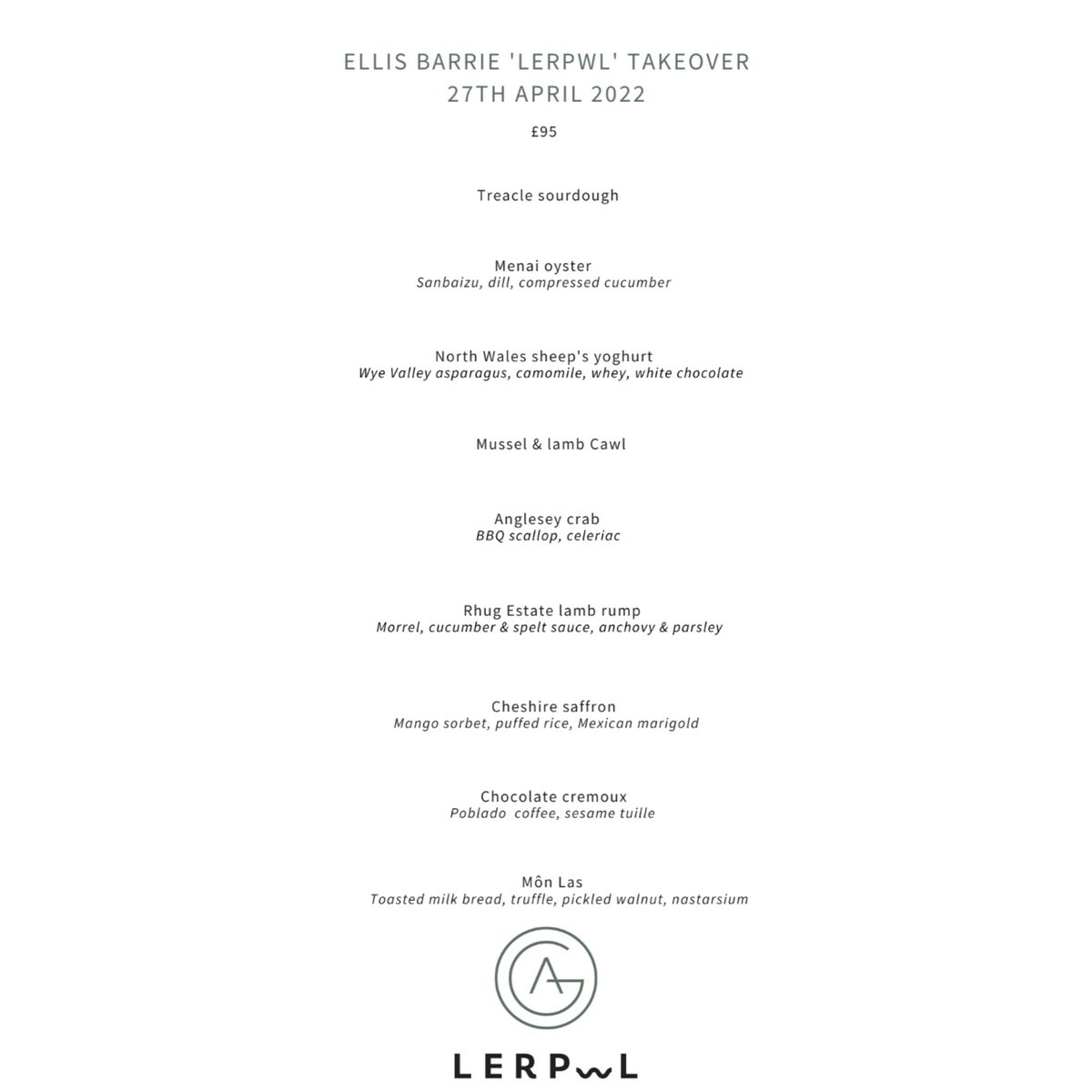 GaerwenA's tweet photo. BIG NEWS!

For one night only, The Gaerwen Arms are teaming up with culinary legend Ellis Barrie to produce a knock-out tasting menu inspired by fresh, local produce.

Ellis is no stranger to Anglesey- having successfully run 'The Marram Grass' for many years, he is now the chef https://t.co/0Tznkh7fQc
