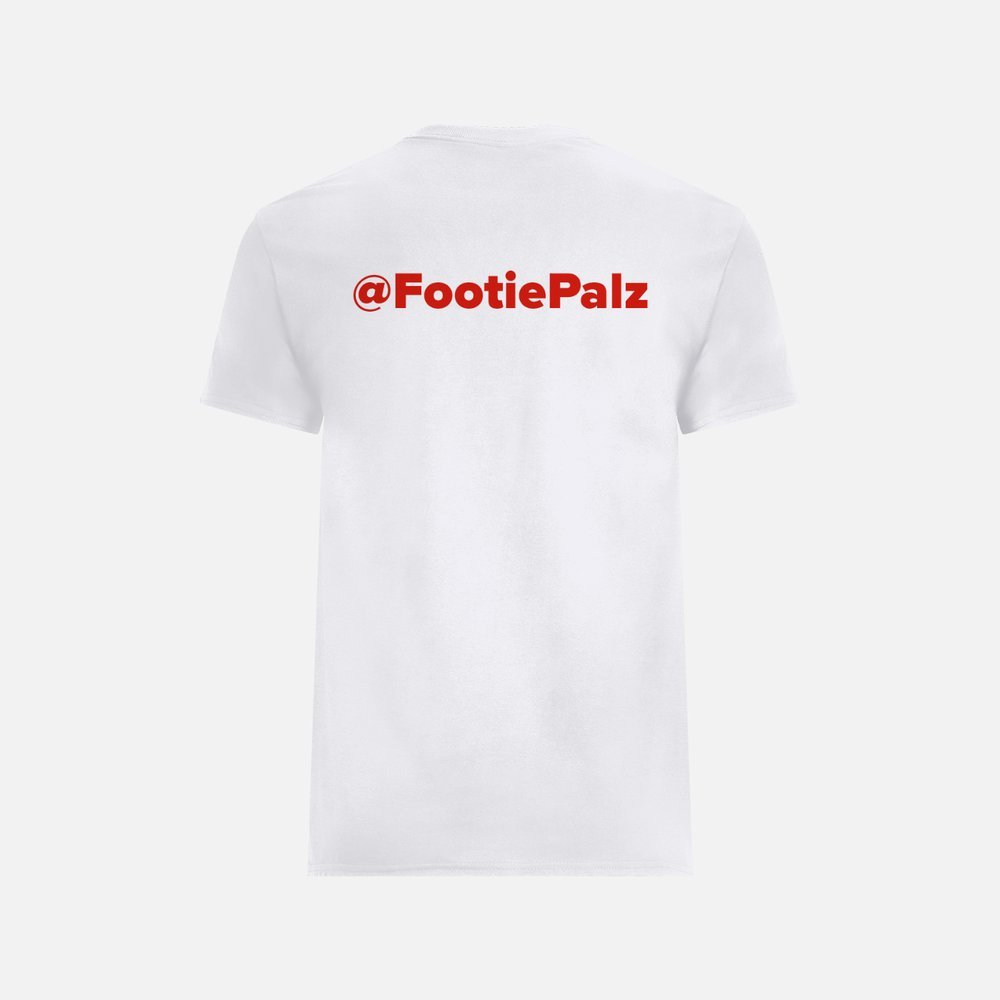 Who wants a #FootiePalz t-shirt? If we can get to 100 retweets I will pick a lucky follower and send it out free of charge. (If you are a token holder I will even edit the design to show off your own FootiePalz token!). #giveaway #nftgiveaway #afl