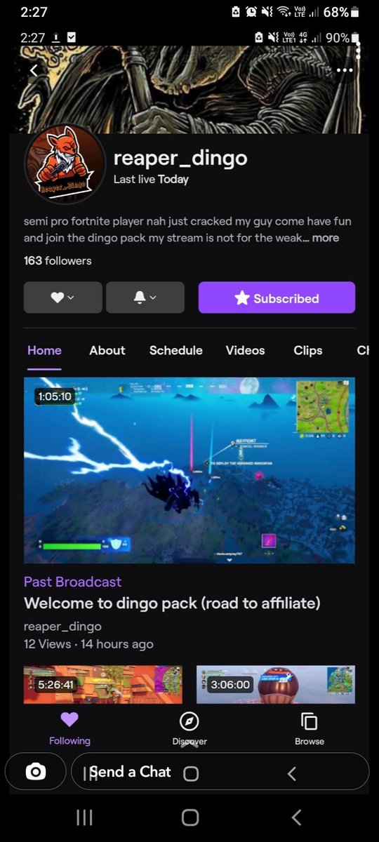 Reaper_Dingo's tweet photo. We finally made it guys gonna be doing my first affiliate stream Tonight it's gonna be full of fun the dingo pack is on the move #dingopack https://t.co/OeBpxfkXyh