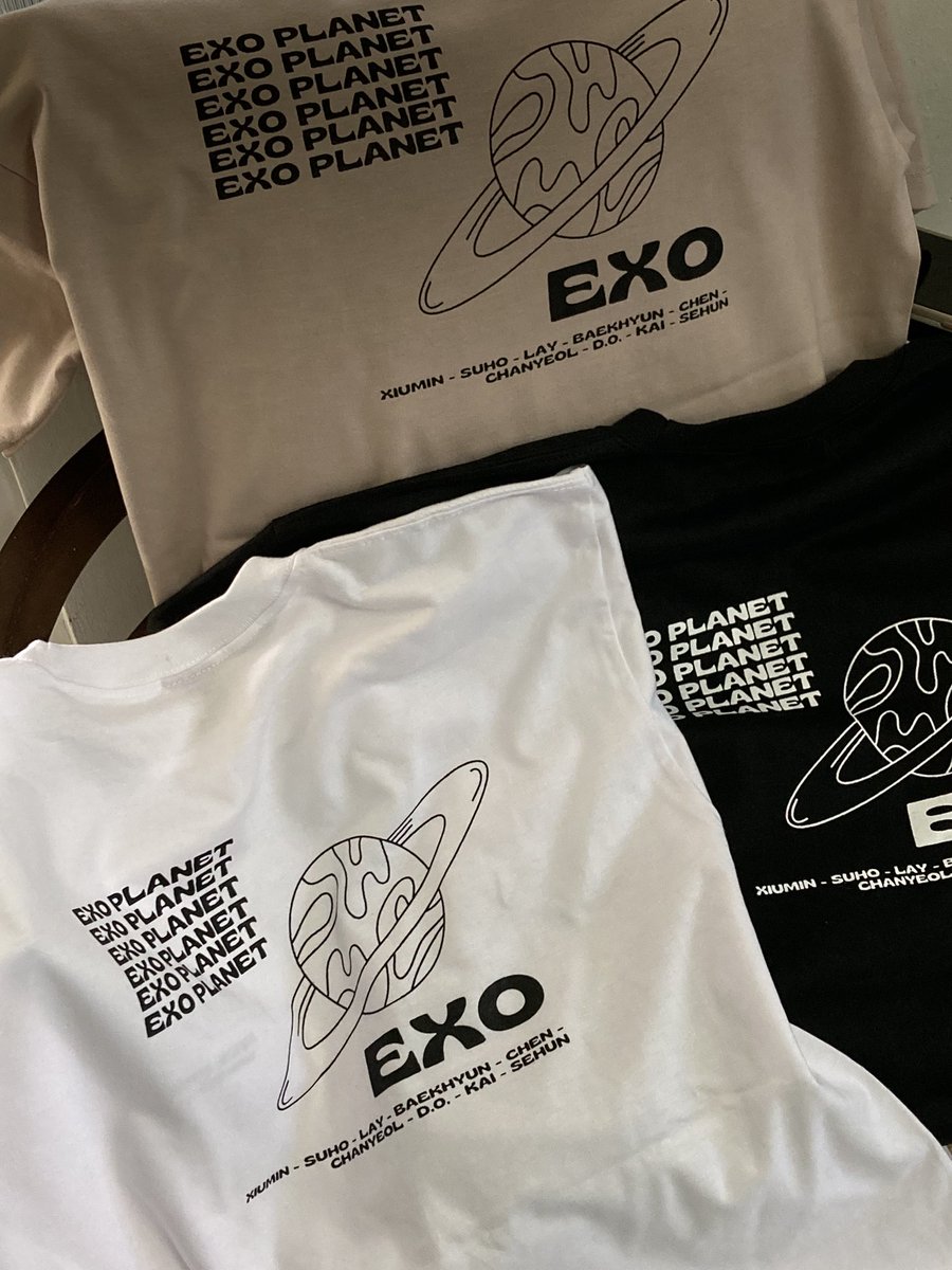 ErizentialG's tweet photo. #ErizentialG_Updates
Our EXOStellar Shirts have arrived! ❤️ https://t.co/eUmPruskAp