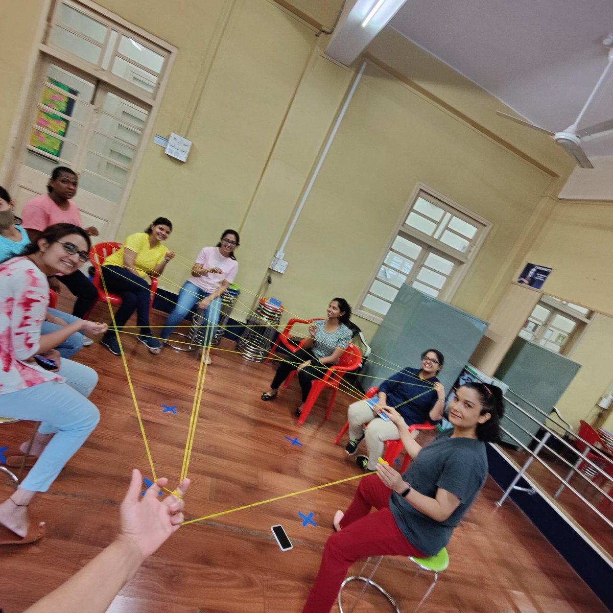 dbismatunga's tweet photo. Taking the planning a notch up by stepping into the roles of students to anticipate their responses of the connections made with other systems for the PYPX. #PYPEx #PypxMentors https://t.co/aFdwaOe1EL