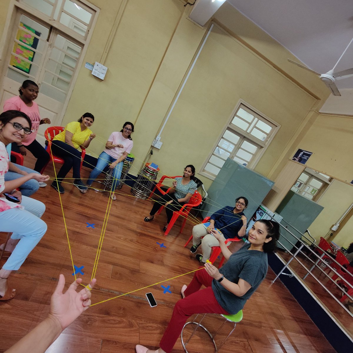 dbismatunga's tweet photo. Taking the planning a notch up by stepping into the roles of students to anticipate their responses of the connections made with other systems for the PYPX. #PYPEx #PypxMentors https://t.co/aFdwaOe1EL