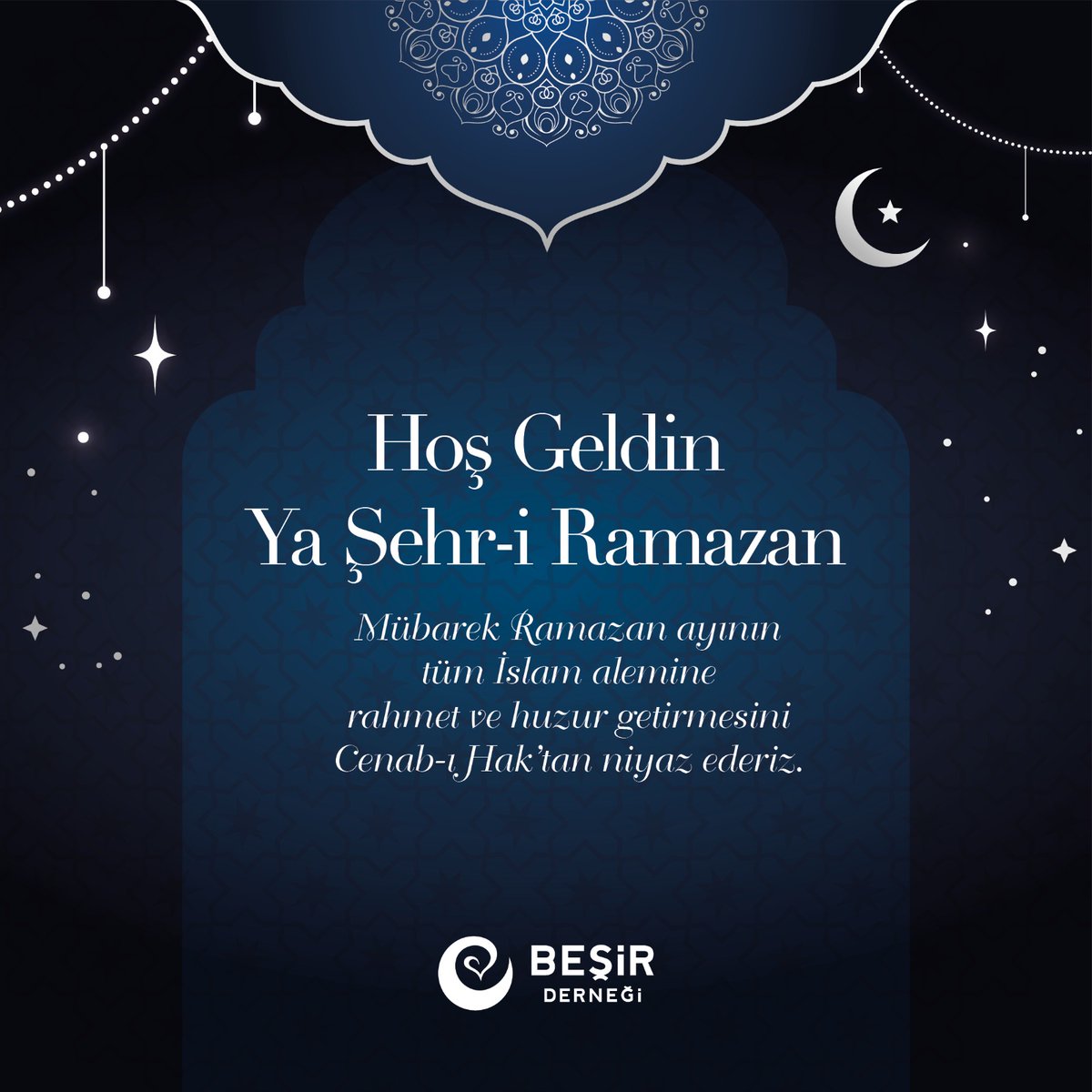 Hoş geldin Ya Şehr-i Ramazan!

Mübarek Ramazan ayının tüm İslam alemine rahmet ve huzur getirmesini Cenab-ı Hak'tan niyaz ederiz.   
                                                                                                              #RamazanPaylaşmaktır
#Ramazan