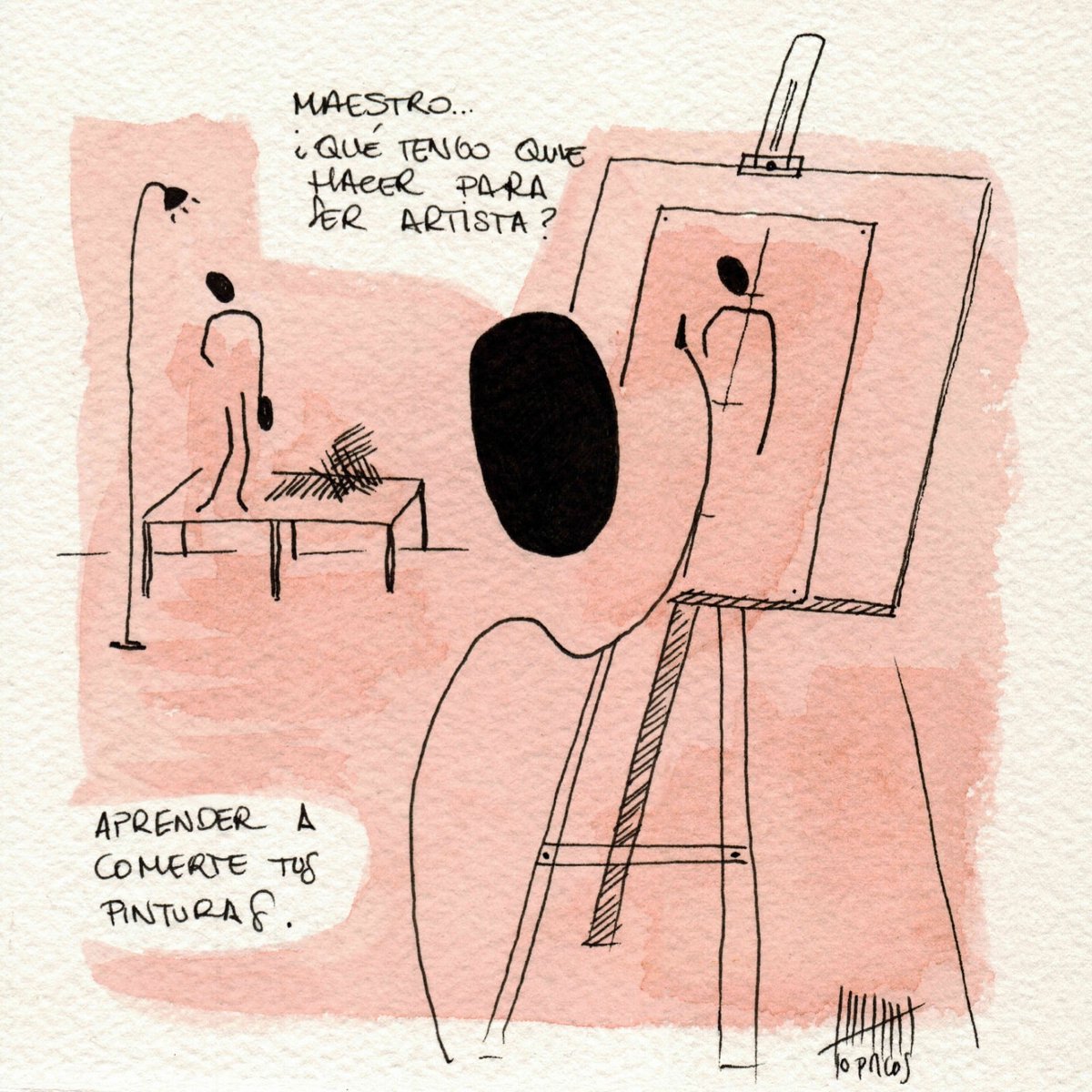 Torrededonborja's tweet photo. ¿Qué tengo que hacer para ser artista?

#10palos https://t.co/xPbJxJOErD