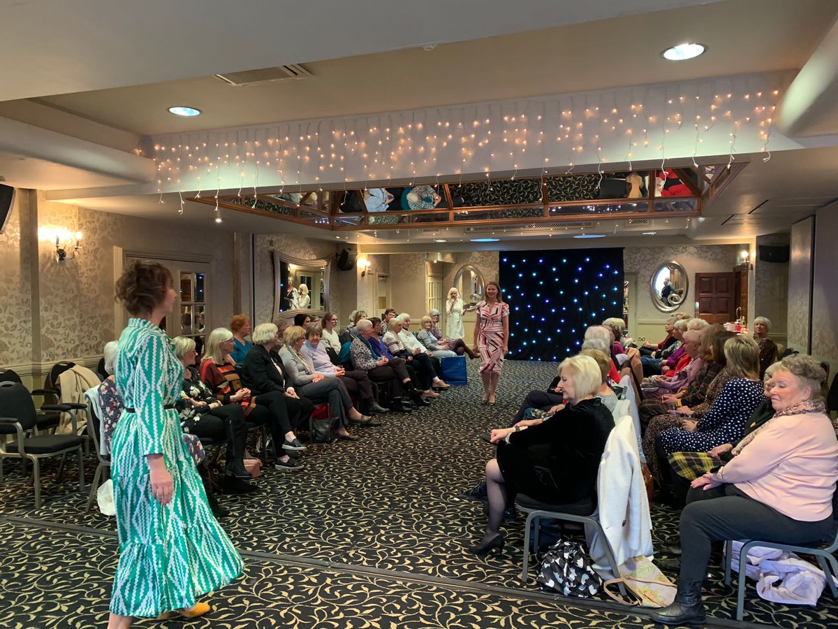 FundraiserPeter's tweet photo. My first Fundraising Group event in my new area.  The fashion show was a really well organised and raised slot of money for Marie Curie Leicestershire Nurses. Thank you to all of the Oadby and Wigston Fundraising Group for your work. https://t.co/6T4FGAxGUv