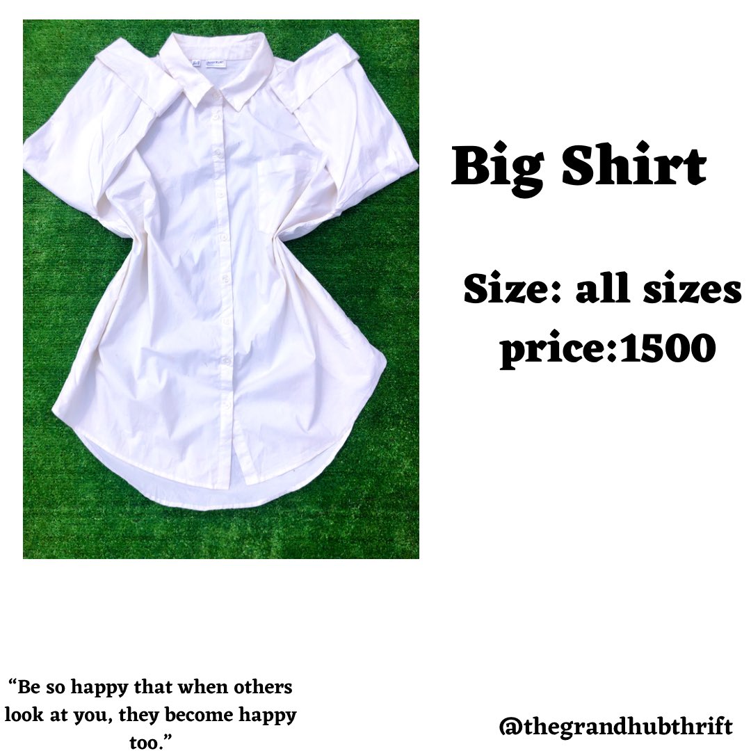 BukolaGbemileke's tweet photo. One size fit all white shirt
Location: yaba, Lagos
Please patronize and RT
Happy new month ๐ค
#abuja #annieidibia #itslaycon
It can be styled in different ways https://t.co/0o1f6IzlqJ