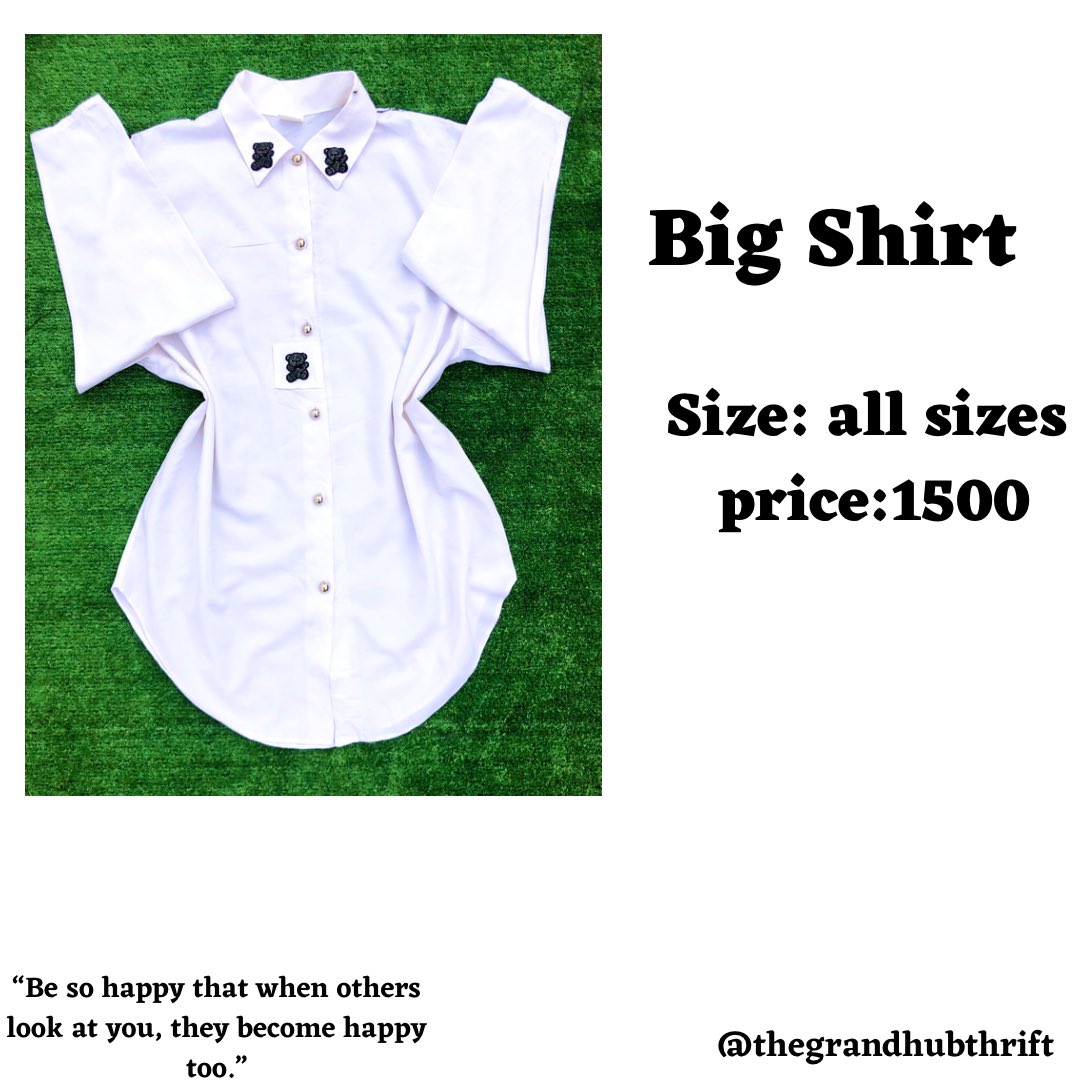 BukolaGbemileke's tweet photo. One size fit all white shirt
Location: yaba, Lagos
Please patronize and RT
Happy new month ๐ค
#abuja #annieidibia #itslaycon
It can be styled in different ways https://t.co/0o1f6IzlqJ