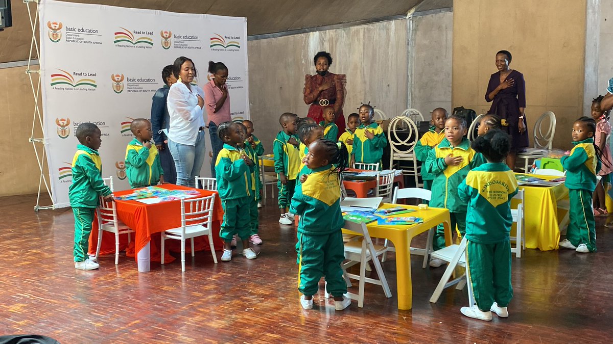 EducationGP1's tweet photo. The #ECDshift symbolic handover event is underway. The @DBE_SA will officially receive the ECD Function from @The_DSD. Stream this event live on
Facebook: https://t.co/Y0yAlYGecJ or https://t.co/wM1kMJWjMm
YouTube: https://t.co/dASHNmd31i or https://t.co/REzZXTg7JR https://t.co/S4gnMztSEk