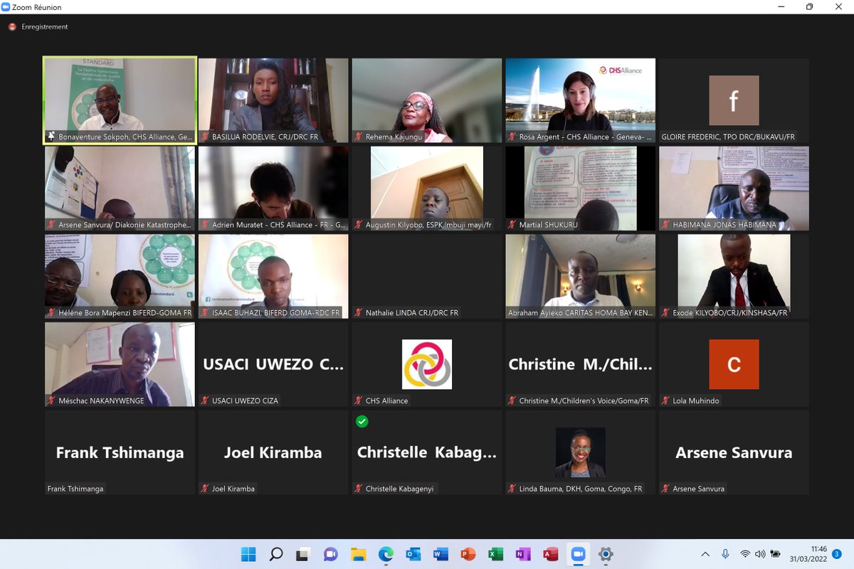 bonasokpoh's tweet photo. Nous sommes très reconnaissants aux orateurs, facilitateurs et participants pour les riches échanges à cet atelier hier qui a discuté l'importance pour les organisations nationales de s'engager avec le #CHS et d'accroitre leur leadership en RD Congo. GRAND MERCI et à bientôt! https://t.co/QXdLPAmnGY