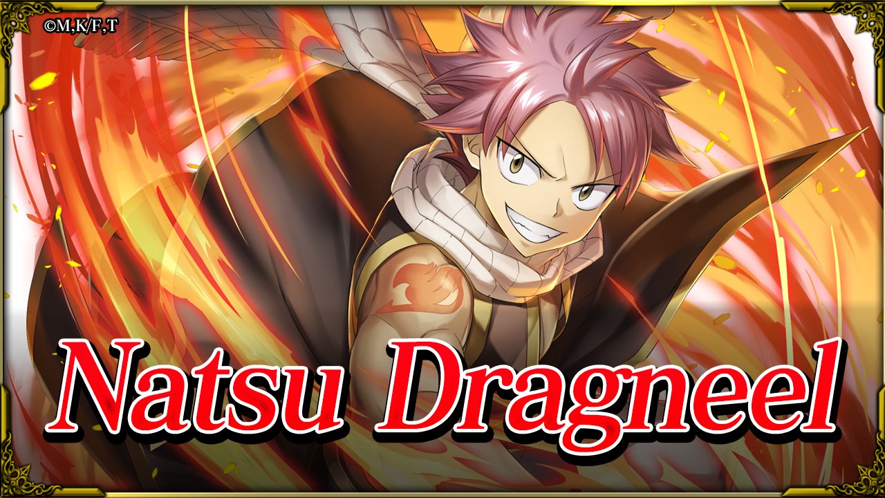 Grand Summoners on X: The Dragon Slayer from FAIRY TAIL, Natsu