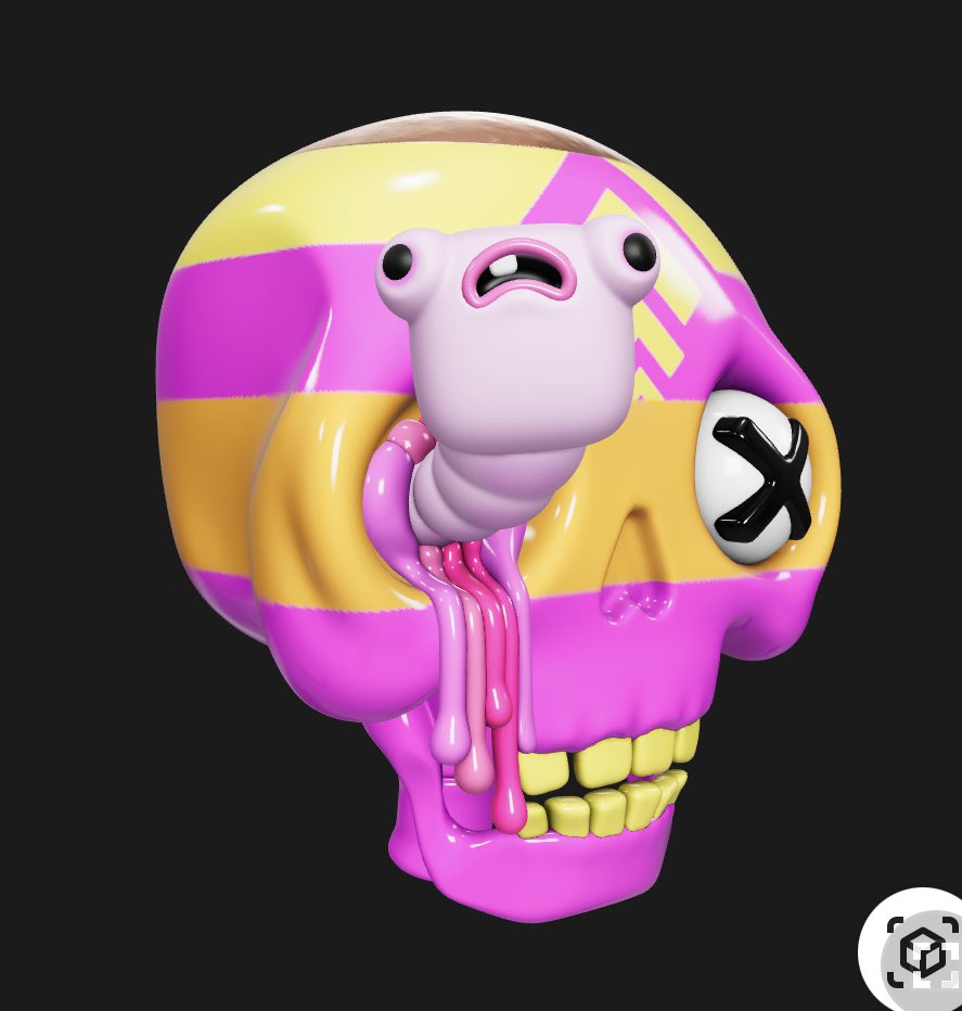 fomorug's tweet photo. Not crying… just something in my eye.. #5 auction ends soon

https://t.co/MGt4G4AR9D

#NFTs #tez #objktcom #worms https://t.co/HD3Ua1jcJf