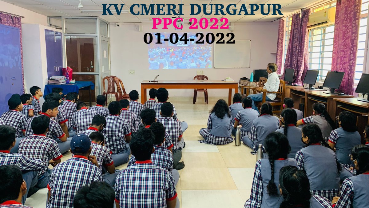 KVDurgapurCMERI's tweet photo. #PPC2022 
#ExamWarriors 
@EduMinOfIndia 
@KVS_HQ 
@ROKolkata 
@binodbehera25 
@PKCHANDRAN12 
@PCMOHAPATRA6 
@PKTailor15 
@hl_chaudhary https://t.co/zNE2s6aGGR