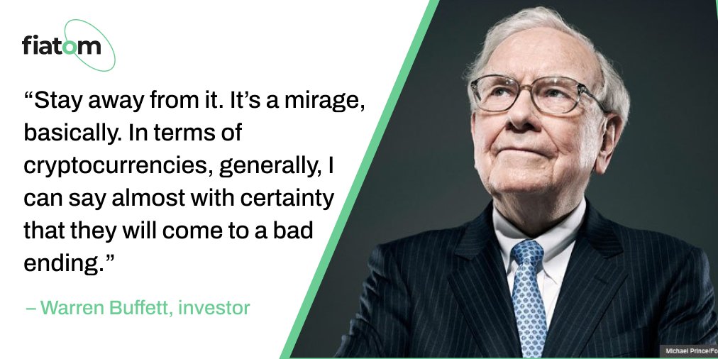 Fiatom_io's tweet photo. We've prepared you some special quote on #AprilFoolsDay😜

🤔What do you think about the quotation of Warren Buffett? Share your ideas in the comments⤵️

Buy crypto at the best rate ➡️ https://t.co/6jdsRJAUPF

#cryptocurrency #BTC #BTCUSD #altcoin #CryptoNews #cryptotrading https://t.co/UH4iEhGaJG