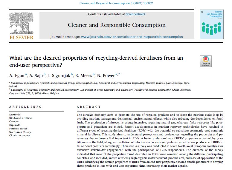 Niamh Power (@niamhpower18) on Twitter photo Delighted with our most recent publication #ReNu2Farm @interregNWE. With current fertiliser uncertainty, Recycling Derived Fertilisers will become more important then ever, but what do farmers want? For full paper see doi.org/10.1016/j.clrc… Well done to <a href="/Aoife_Egan_/">Aoife Egan</a> <a href="/amrita_238/">Amrita Saju</a> Delighted with our most recent publication #ReNu2Farm @interregNWE. With current fertiliser uncertainty, Recycling Derived Fertilisers will become more important then ever, but what do farmers want? For full paper see doi.org/10.1016/j.clrc… Well done to <a href="/Aoife_Egan_/">Aoife Egan</a> <a href="/amrita_238/">Amrita Saju</a>