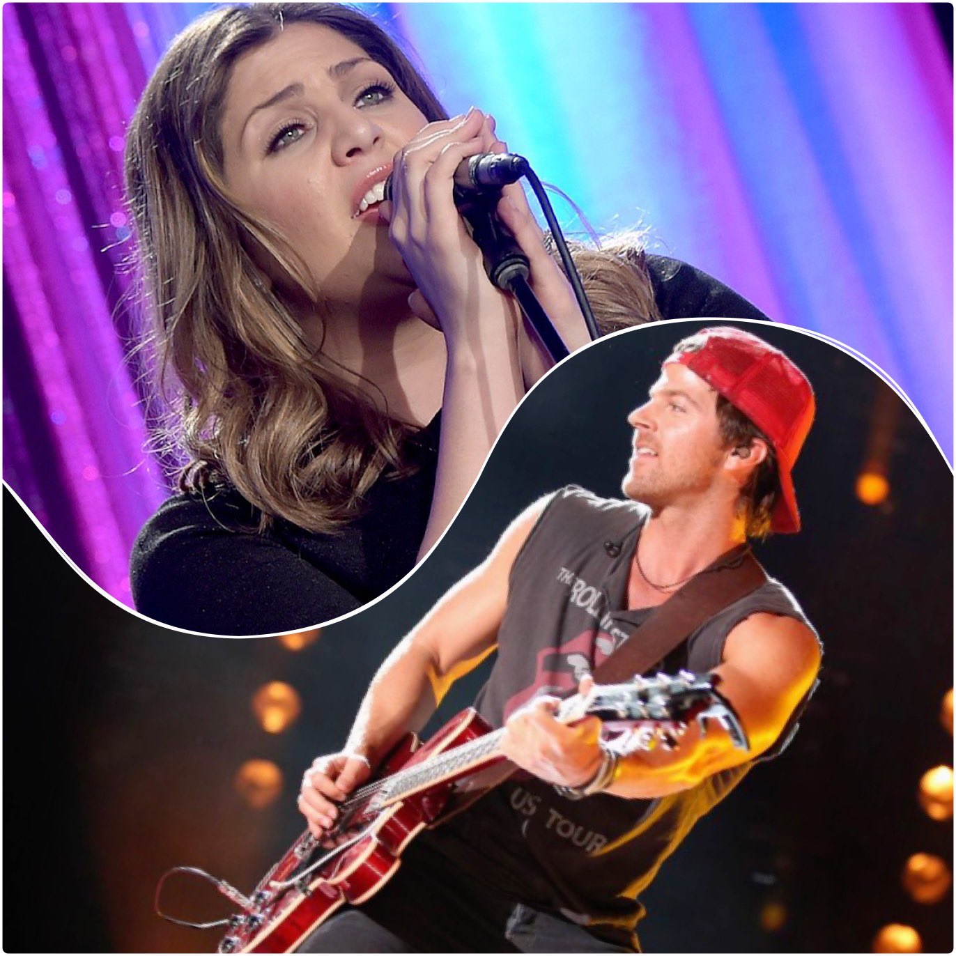 Happy birthday to Kip Moore & Hillary Scott from Lady A   