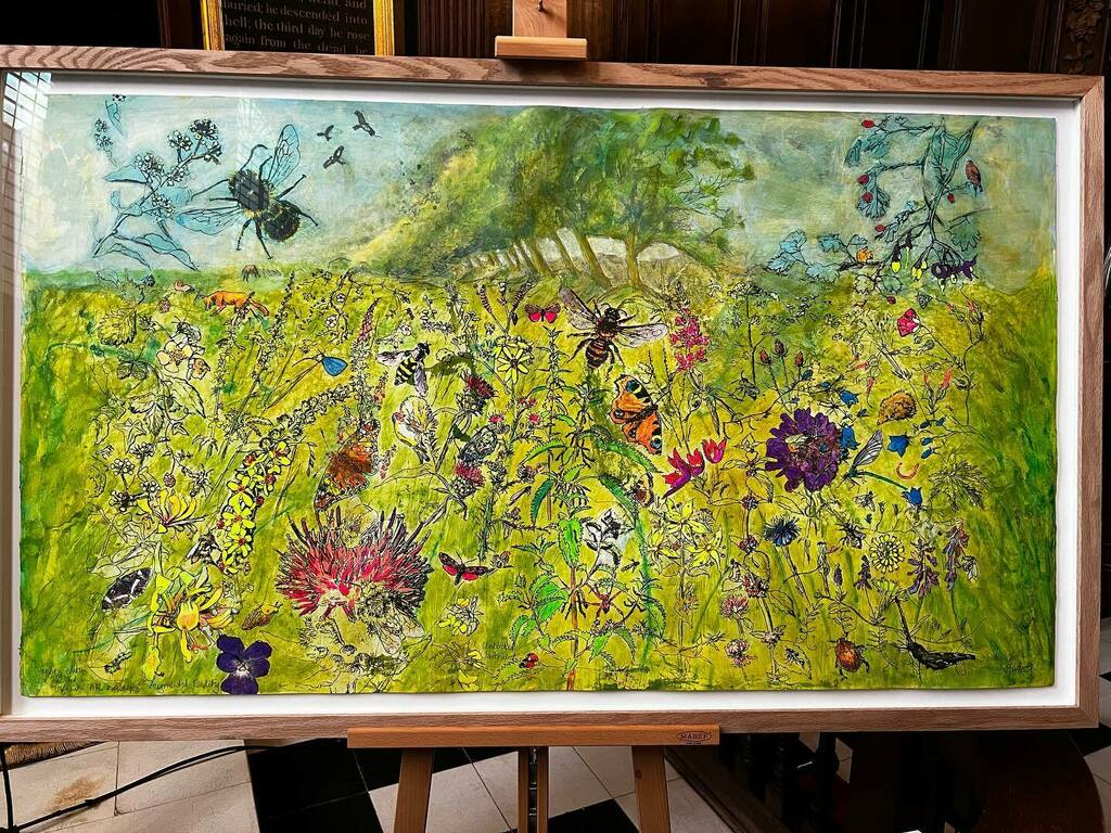 JSMgardendesign's tweet photo. We were lucky enough to be invited to the private view of the new exhibition by @pollinatinglondontogether  This brilliant initiative is all about making london a better place for pollinators. The interactive exhibition, with bees-eye views, runs until 7… https://t.co/pS9f61zLwR https://t.co/2TcX6cCsVH