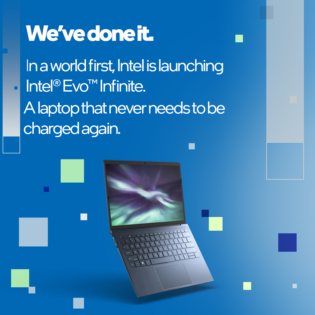 Ok... April Fools 😎 But we want to hear from you. Comment below using #IntelEvo with your dream laptop capabilities for a chance to win an Intel® Evo™ laptop. Still worried about battery life? Ours last all day, so you can leave the charger at home. intel.ly/3qUKrNh