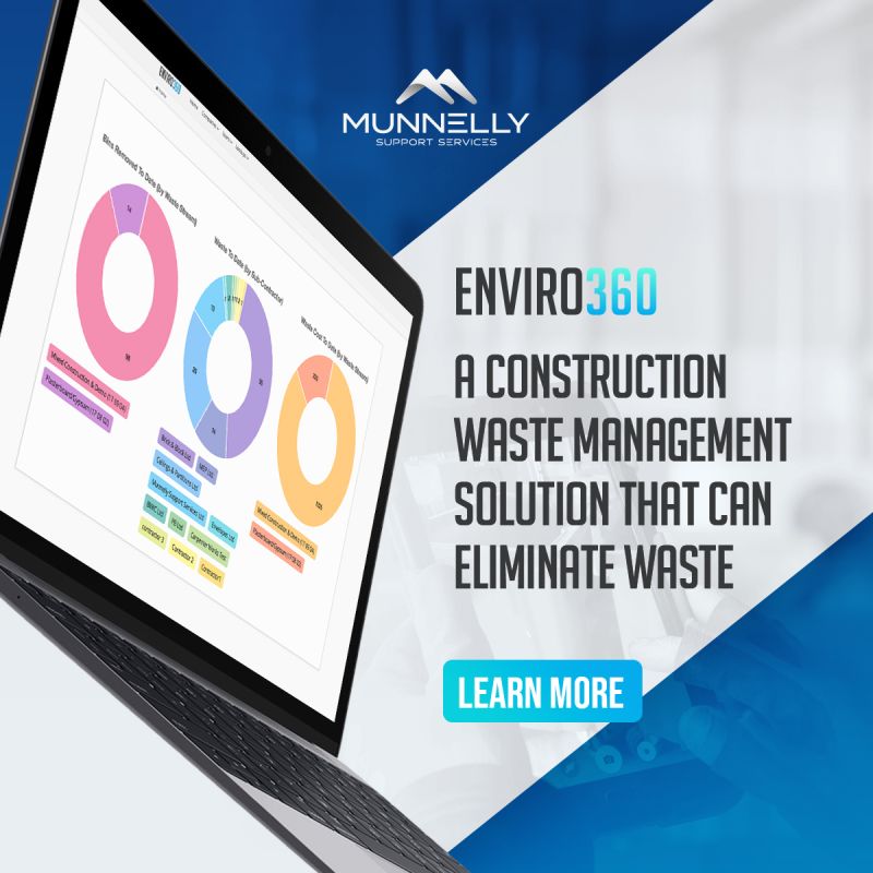 Our Enviro360 software uses performance analysis and analytics to monitor and manage on-site activity, changing the way that waste is managed on construction sites. ♻🦺🌍🍃

Visit: bit.ly/32z42JN

#TeamMunnelly #Munnellys #MunnellySupportServices #Enviro360 #MGPLC