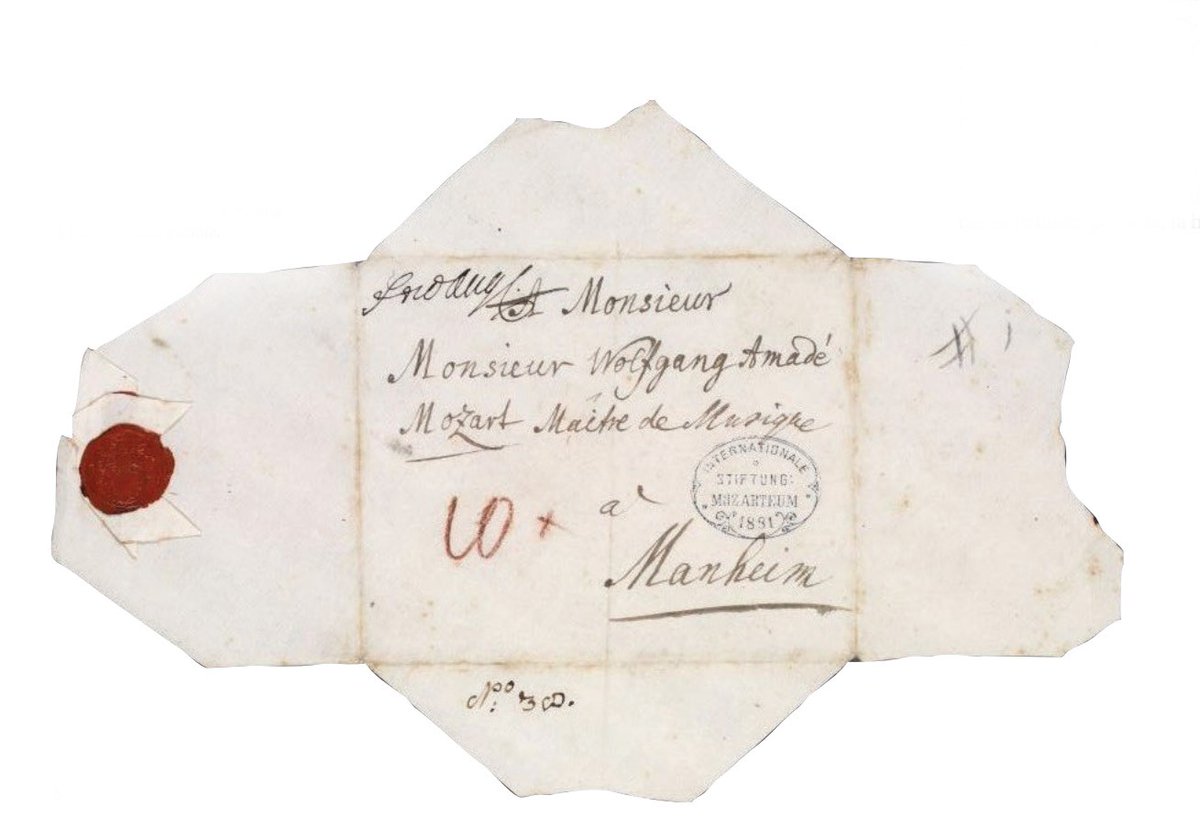 la_march_madrid's tweet photo. La vida de #Mozart está recogida en su correspondencia, ¡cerca de 1.600 cartas!. Escritas por él y por los miembros de su familia: su padre Leopold, su madre María Anna, su hermana “Nannerl” y su esposa Constanze, que permiten conocer el lado más humano del genio. Abrimos hilo🧵 https://t.co/L4IGYvYh3h