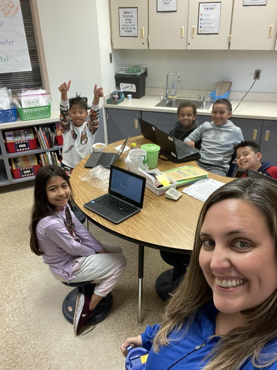 iTeach_3rd's tweet photo. April Fools!! 3rd grade teachers switched classrooms to start the day. Mrs. Kennedy was able to trick Mrs. Baillieul’s class! @WindsorFarmES https://t.co/Z1XUsIba6b