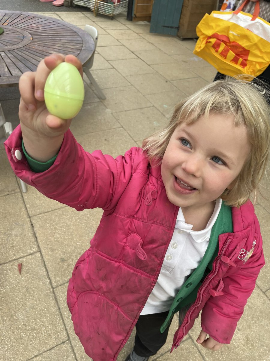 The Easter bunny hid some special eggs for us to find in the garden! We also made some delicious chocolate nests - what a fun day we’ve had! 🐣🪺🐰