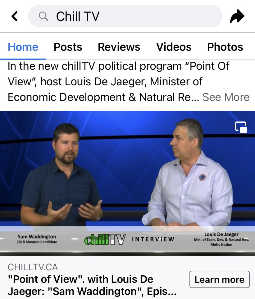 Thanks to @chillTeeVee for letting me host Chilliwack’s new political talk show Point of View!
fb.watch/c6MR0-WaiZ/