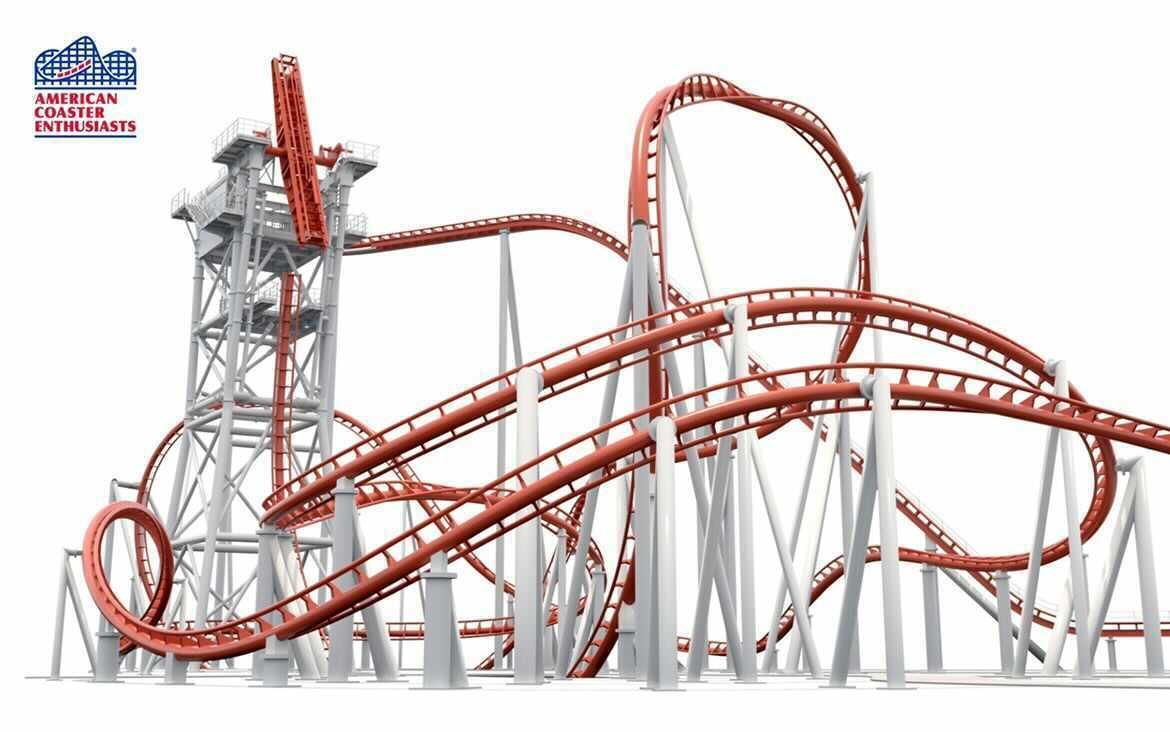The layout for the Vekoma Tilt Coaster at [Cotaland] has been released